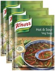 Knorr Hot and Sour Veg Soup, 43g (Buy 2 Get 1, 3 Pieces) Promo Pack