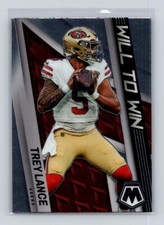 2022  Panini Mosaic #WW-11 Trey Lance 49ers Will to Win