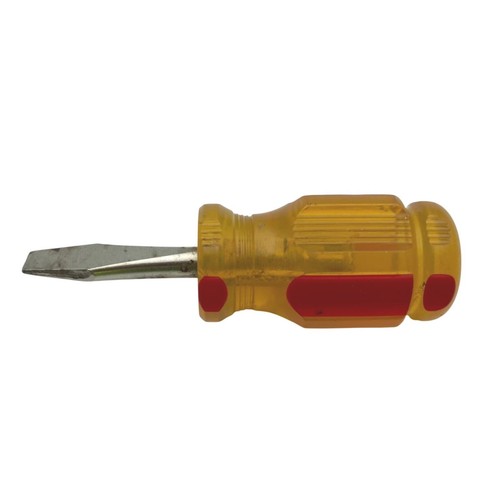 Cacciavite vintage Stanley 64-842 testa piatta scanalato corto Stubby 3,5" made in USA - Foto 9 di 9
