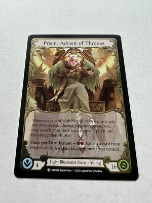 その他 Prism, Advent of Thrones Cold Foil CF Flesh and Blood Tcg Prism, Advent Of Thrones Cold Foil Promo