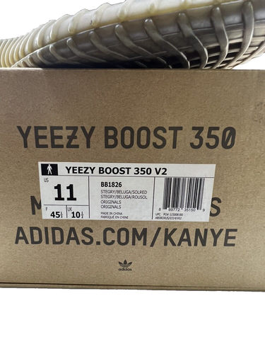 Adidas Yeezy Boost 350 V2 Beluga Talla 11 - Imagen 2 de 12
