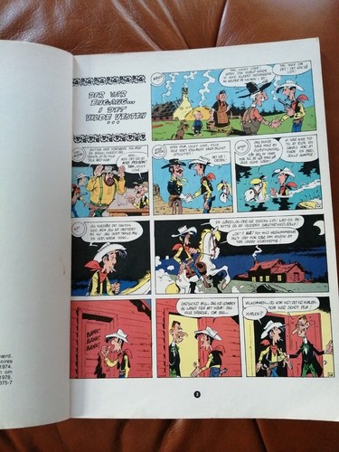 Denmark.comic book."Lucky Luke" no 33.Morris & Goscinny.1978. 1st.ed. - Picture 4 of 12