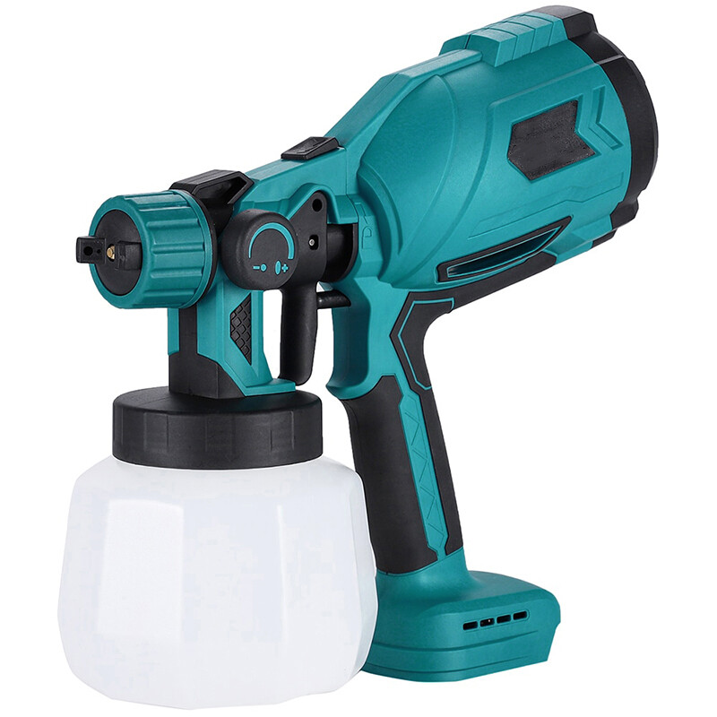 For Makita 21V Electric Spray Gun Cordless Fence Wall Paint Sprayer