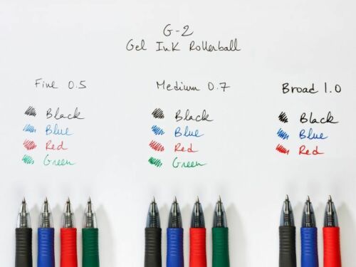 Pilot G2-07 Gel Ink Rolling Ball Pen Refills, 0.7mm Fine Point, 3 Packs - Picture 2 of 32