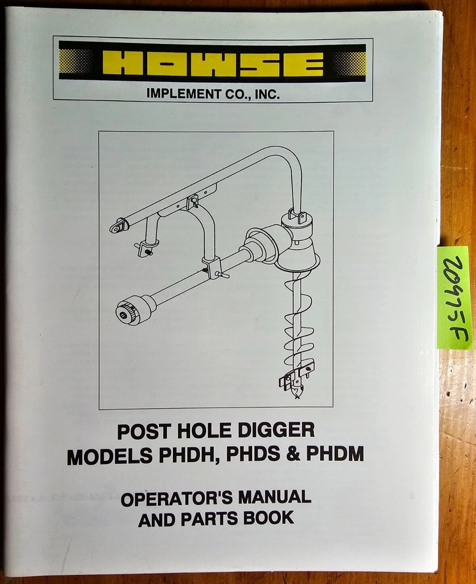 Howse post cheap hole digger