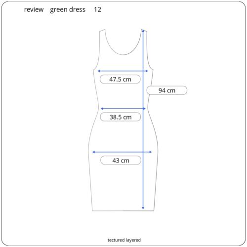 REVIEW green tiered pussy bow dress women's size 12 dobby frill tie neck classic - Picture 3 of 9