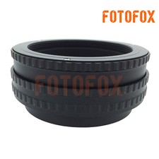 M52 to M42 Adjustable Focusing Helicoid Adapter 17-31mm Macro Extension tube