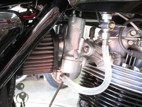 Norton Commando Andover fuel line gas tube set assembly Roadster 06-5192 - Picture 3 of 3