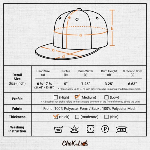 CHOK.LIDS Sombreros para el torso de espuma de billete plano para hombre y mujer Camionero a presión ajustable - Imagen 98 de 154