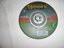 NORTON GEMINI GRINDING DISC 7” X 1/4” X 5/8” steel type 27