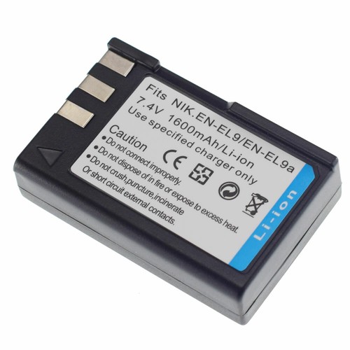 EN-EL9 Camera Battery For Nikon D5000 D3000 D60 D40 D40X DSLR EL9 EL9A - Picture 1 of 6