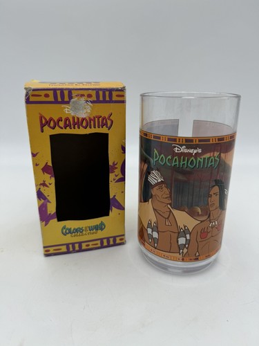 Vintage 1994 Disney Pocahontas Colors of The Wind Cup Vintage Burger King