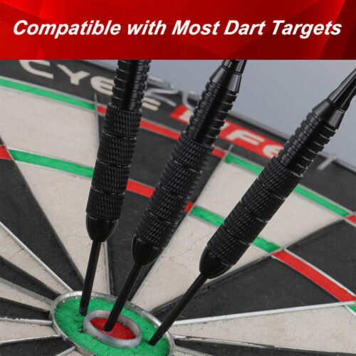 6er 24g Dartpfeile Steel Dart Professionelle Steel Darts Set Edelstahl mit Box - Bild 10 von 10