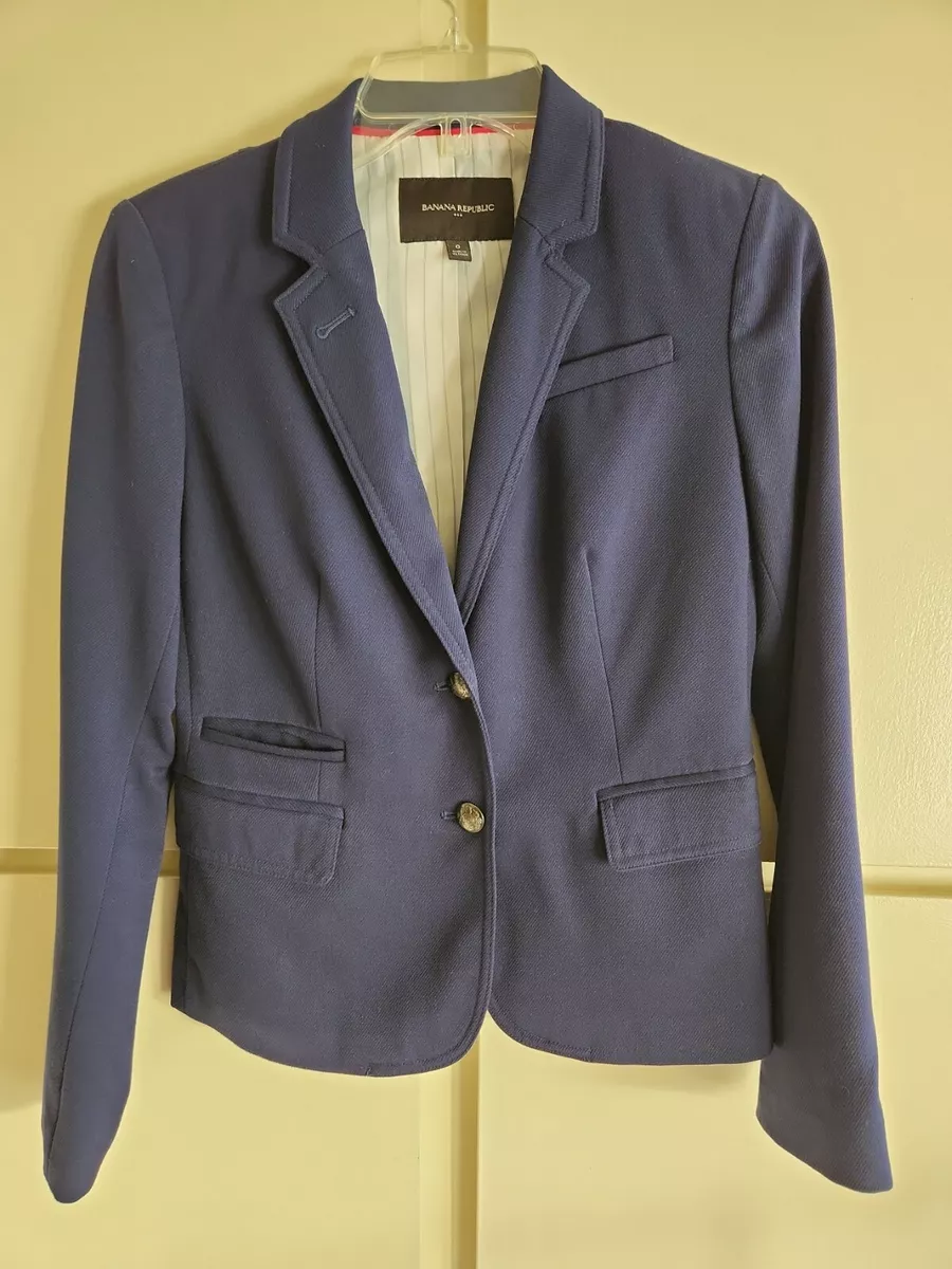 Banana republic hotsell blue blazer