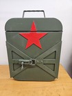 Ural Baraholka Ammo Box - Olive with Red Star