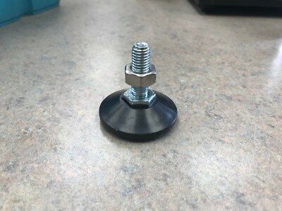 Leveling Mount With Cushion 1 7/8'' diameter M10 thread x 30mm long 4pack
