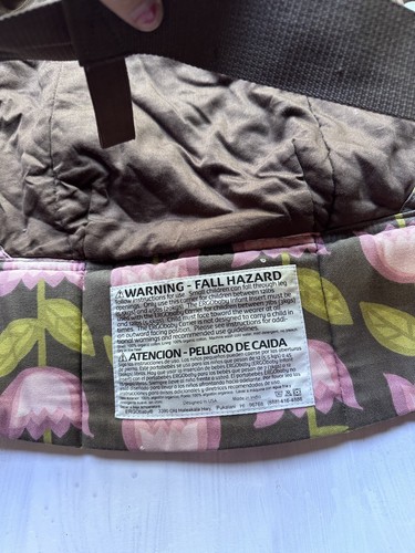 Organic Ergo Baby Floral Petunia pickle bottom Carrier Pick Tulips Holland - Picture 3 of 7