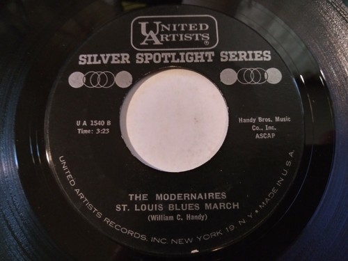 Modernaires - Tuxedo Junction / St. Louis Blues March VG+ 45 Record DoubleHitter - 第 2/3 張圖片