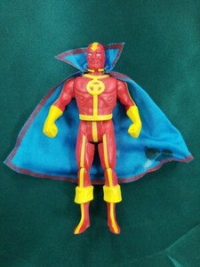 DC SUPER POWERS SERIES JLA JUSTICE LEAGUE RED TORNADO FIGURE KENNER 1985