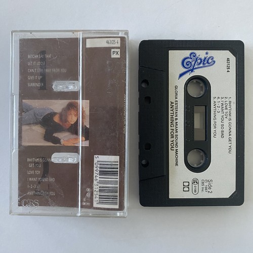 Gloria Estefan & Miami Sound Machine Anything For You Cassette Tape Album 1988 - Picture 2 of 12