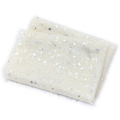 1 M DIY Meteor Shiny Mesh Tulle Fabric Starry Net Cloth Dress Sewing Craft Sew - Picture 9 of 18