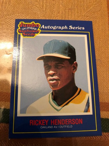 Rickey Henderson cards - pick your favorite...pick a bunch! - Picture 134 of 240