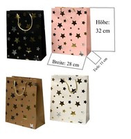 24 WeihnachtstüTen Weihnachten GeschenktüTen Geschenktaschen TüTen Stern A4