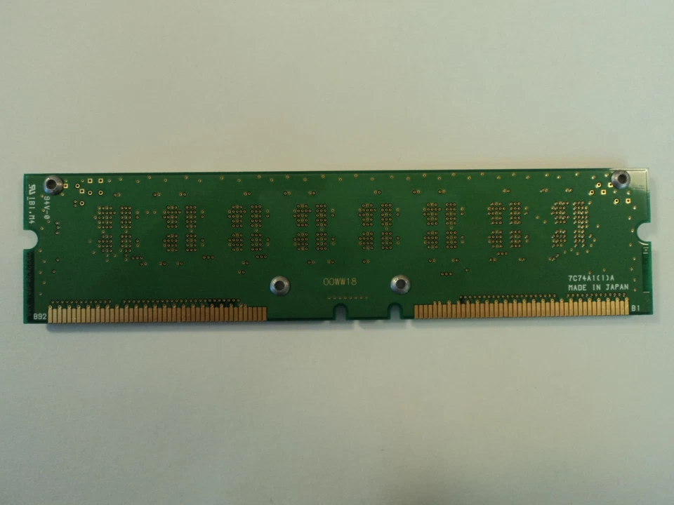 Toshiba RAM Memory Module 128MB PC800-45 RDRAM RIMM 184-Pin RAMBUS THMR1E8E-8 - Image 4 of 4