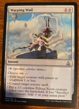 2016 MTG Wizard of the Coast Oath of Gatewatch Warping Wail #012/184 Used