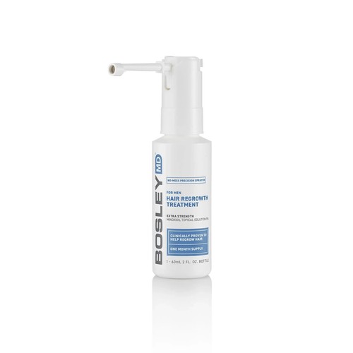Bosley MD Men's Extra Strength Minoxidil 5% Topical (Sprayer) 2 Month Supply - Picture 2 of 3