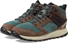 NIB MENS MERRELL J068031 WILDWOOD MID LEATHER WATERPROOF FOREST HIKING BOOT $110