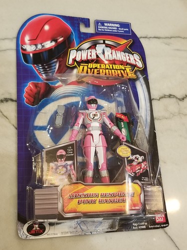 Figura Power Rangers ROSA Operación Overdrive Sentai Boukenger MISIÓN Bandai EE. UU. - Imagen 3 de 5