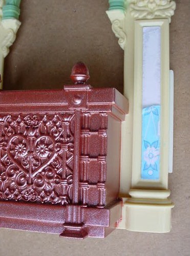 Fisher Price Loving Family Grand Mansion Replacement Front Door + Upper Balcony - Picture 12 of 12