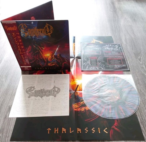Ensiferum ‎– Thalassic LP (Japan Edition Black + Red/Purple Splatter ltd. 100) - Picture 1 of 10