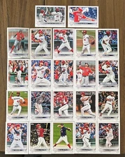 Washington Nationals Set/Lot of 22 2022 Topps, Chrome
