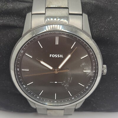 Fossil Minimalist 3H FS5459 Men's Stainless Steel Analog