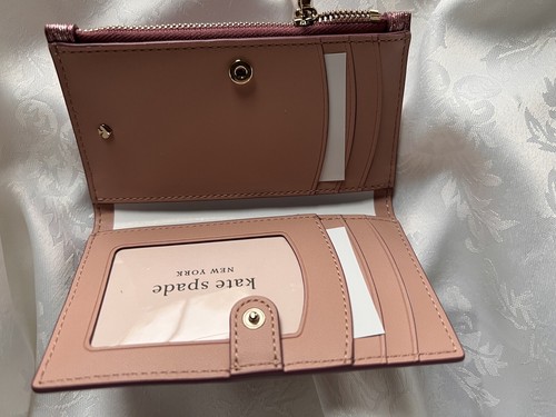 KATE SPADE New York Leather card case zipper wallet - Picture 5 of 6