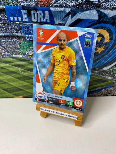 Topps Match Attax UEFA Euro 2024 Crystal Blue Parallel Choose Foil Card Select - Picture 151 of 242