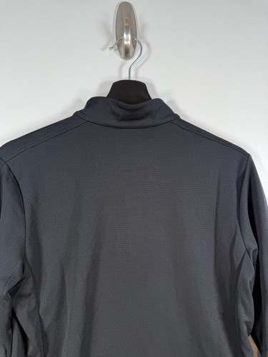 BNWT Nike Dri Fit Womens 1/4 Zip Mockneck UPF 40+ Golf Top Black Sz M 19x25.5 - Picture 12 of 12