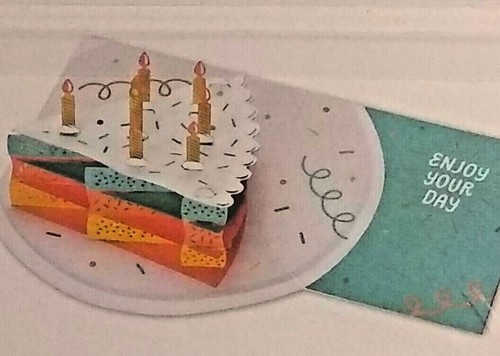 NEU American Greetings Wish Pops Geburtstagskarte Pop-Up #3  - Bild 2 von 3