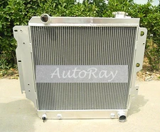 Aluminum Radiator for Jeep Wrangler YJ TJ Chevy V8 Engine Conversion 87-06 04 05