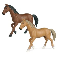 7.7’’ Scaled Horse Desk Decor Collectable Figure Zoo Boutique Store Science Toy