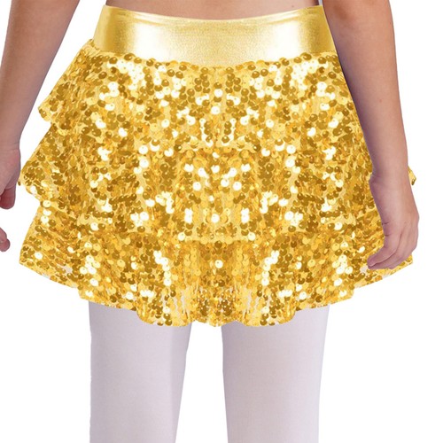 Niños Niñas Pantalones Cortos Profesional Bailarina Falda Cha Cha Ropa Entrenamiento - Imagen 11 de 76