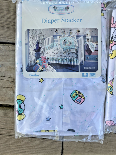 Vintage 5 Piece 90s Disney Baby Crib Set Twinkle Twinkle Little Star Dundee NIB - Picture 5 of 9