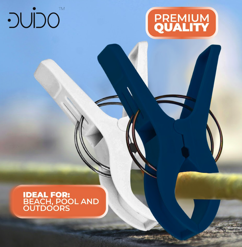 Jumbo Strandtuchclips - strapazierfähige Stuhlclips für Pool, Strand und Kreuzfahrt - Bild 21 von 23