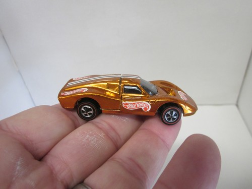 HOT WHEELS REDLINE FORD MARK 4 * GLOWING ORANGE COLOR ! AWESOME CAR ! - Picture 2 of 11