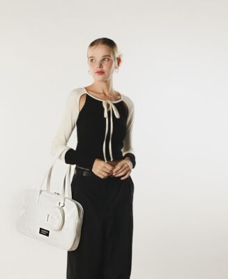 ★masmarulez★ 304 leather pouch shoulder bag _ White Masmarulez] Korean 304 Leather Pouch Shoulder Bag White | eBay