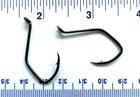 100 Matzuo 141010 Black Sickle Octopus Fish Fishing Hooks size 3/0 - 100 hooks