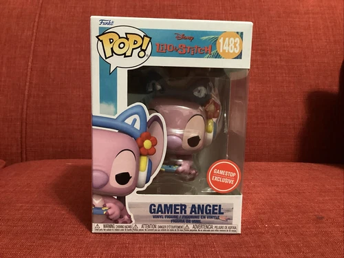 Gamer Angel Lilo & Stitch Gamestop Exclusive Funko POP! 1483 *Mint w/ Protector*