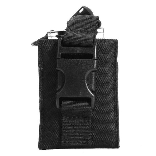 Camo Tactical Radio Pouch Hunting Walkie Talkie Holder Outdoor Radio Bag - Picture 12 of 16